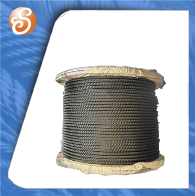 حبل سلك فولاذي 6x9W+FC بقوة 1770 ميجا باسكال